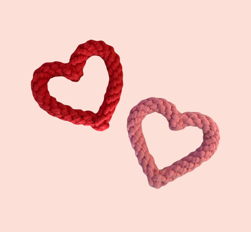 Lots of Love - Heart Rope Toy
